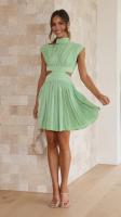 Vestido Largo Maxi De Verano Para Mujer Estilo Casual Elegante Sin Mangas Sin Espalda Color Sólido Personalizado - details 33