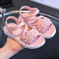 Sandalias De Tobillo Abierto Para Niñas De Color Sólido Y Tendencia, Transpirables Ligeros Y Resistentes Al Desgaste Para Todas Las Estaciones - details 7