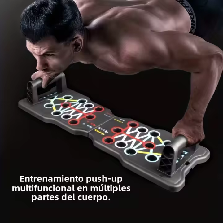 Tablero De Empuje Portátil Multifuncional Versión De Alta Carga Ayuda Buena Para Entrenamiento En Casa De Múltiples Partes - 1