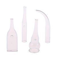 Set De 4 Piezas De Pipas De Vidrio Para Eliminación De Quistes Y Limpieza De Poros Extractor De Vácuo Para El Rostro Color Negro - details 5