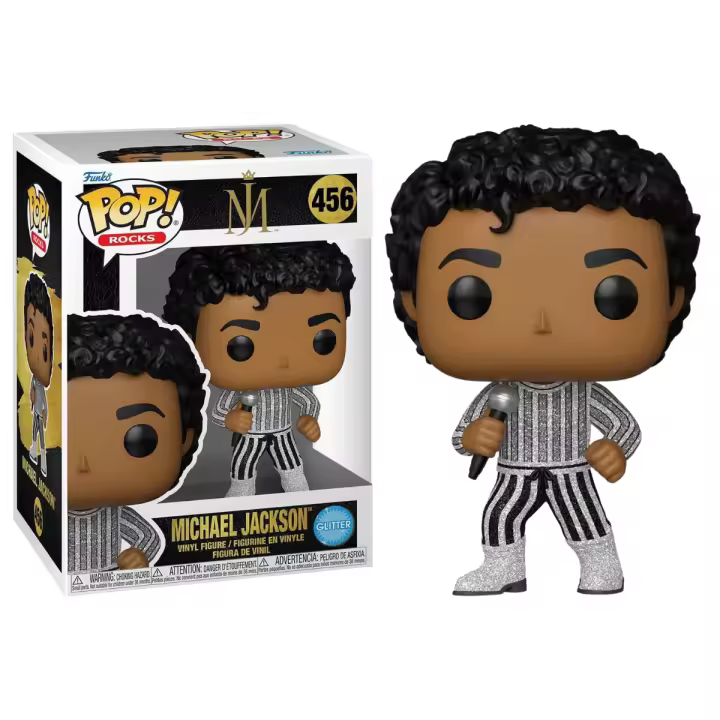 FUNKO POP! MICHAEL JACKSON - MICHAEL JACKSON (GLITTER), 79702, Nº456, TIENDA CON LICENCIA OFICIAL - 1