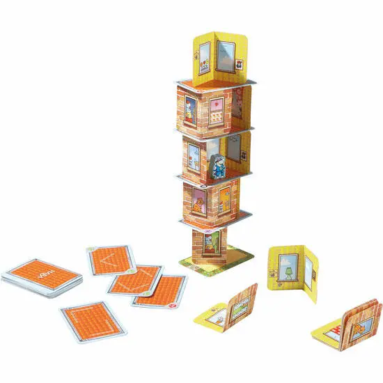 Rhino Hero: Juego de Construcción y Destreza para niños a partir de 5 años. (2 a 5 jugadores) - 1