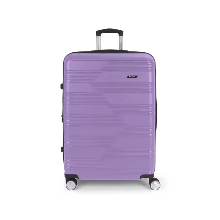 GABOL Uyiko Maleta Grande Extensible - 4 Ruedas Dobles - Polipropileno - 76 x 52 x 30/33 Cm - Candado Combinación TSA - Doble Separador Interior - - 1