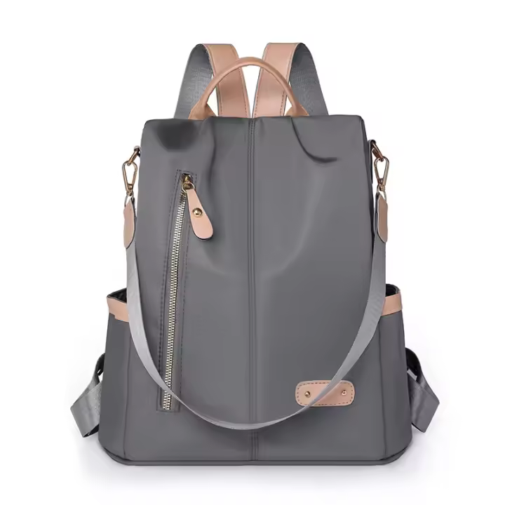 Nueva mochila para mujer, bolsa de viaje simple multifuncional de gran capacidad de tela Oxford con cojín de aire, moderna y versátil - 1
