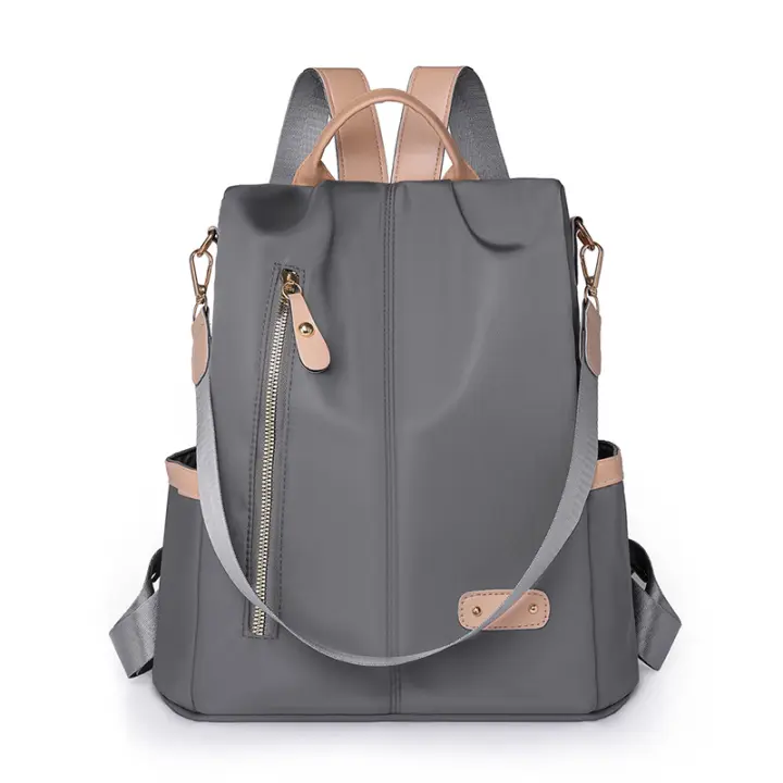 Nueva mochila para mujer, bolsa de viaje simple multifuncional de gran capacidad de tela Oxford con cojín de aire, moderna y versátil - 1