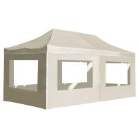 vidaXL Carpa Plegable Profesional con Paredes Aluminio 6x3 m Terraza Casa Color Azul,  Antracita,  Blanco y mas - details 3