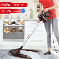 INSE I5 Aspiradora Vertical con Cable 6 en 1, 600W, Potente 18 kPa, sin Bolsa, con Contenedor de Polvo de 1000 ml, Cable de 6 m, Sistema de filtración ciclónica super eficiente [Clase de eficiencia energética A+++ ] - details 1