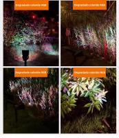 Spotlight Solar LED RGB 18 Luces Impermeable Para Jardín Decoración De Paisaje Camino Y Jardín Luz De Escenario Única Diseño - details 9