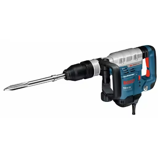 Bosch Professional GSH 5 CE - Martillo demoledor (8,3 J, portabrocas SDS max, Vibration Control, en maletín) - 1