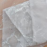 Cortinas De Gauze Translúcidas De 100x200cm Con Patrones De Mármol Dorado Y Plateado Diseño Bipartido Izquierdo Y Derecho Para Decoración De Ventanas Y Hotelería - details 4