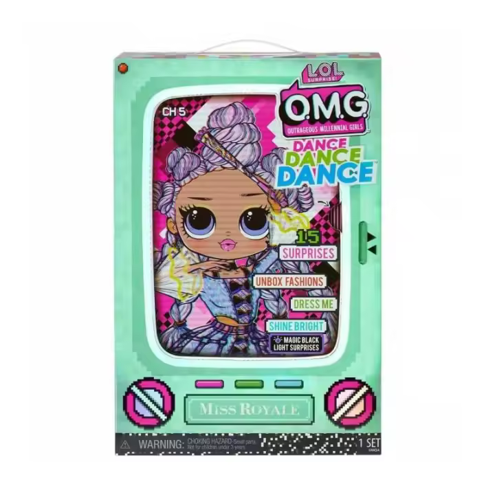 L.O.L SURPRISE OMG DANCE DOLL-MISS ROYALE DE MGA - 1