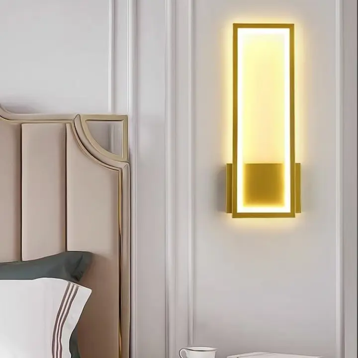 27w led indoor wall lightelegant modern acrylic lamp3-color backlight32/50 cm - 1