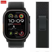 Correa De Bucle Para Apple Watch Ultra 2 Y Series 10 9 8 7 6 5 Se3 46mm Tamaños 49mm 44mm 40mm 45mm 41mm 42mm Material Nylon Unisex - details 7