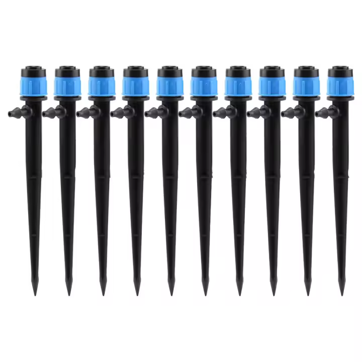 Emisores De Rociador Ajustable Para Riego Jardín 360° Flujo De Agua Para Tubo De 4/7mm Nozzle De Rociador Para Plantas - 1