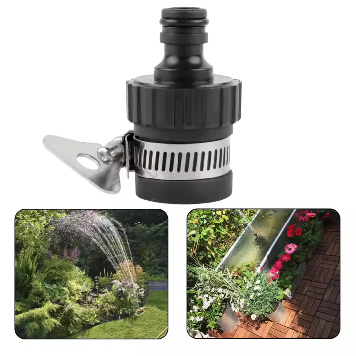 Conector De Agua Rápido Para Jardín Adaptador De Tubo De Jardín Conector De Agua Para Grifo De Cocina Mezclador De Grifo De Cocina - 1