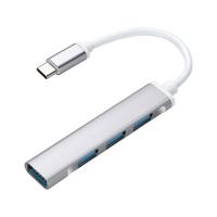 Hub USB 4-en-1 Portátil Expansor De Puertos Con Transferencia De Datos Rápida Para PC Impresora Ratón Notebook USB 3.0 USB 2.0 - details 5