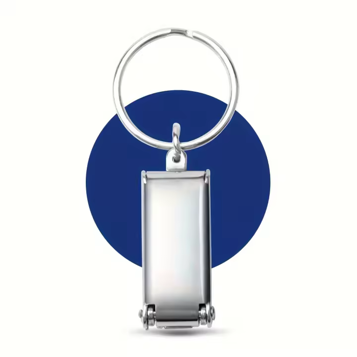 Mini Cortauñas Portátil Con Llavero Para Viajes Y Ocio Cortauñas Pequeño Para Uso Doméstico Material De Acero Inoxidable - 1