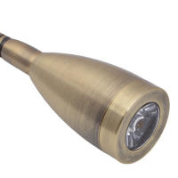 Luces de Lectura de pared flexibles/lámpara de noche con interruptor, LED Cree de 1*3 vatios, Bronce MY-b031 [Clase de eficiencia energética A ++] SY - details 0