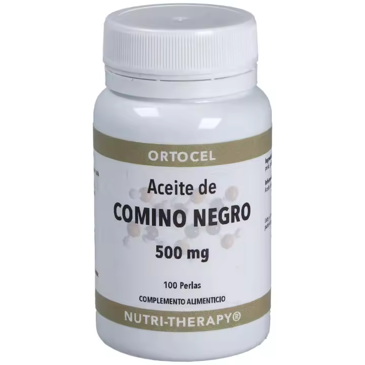 Ortocel Aceite De Comino Negro 500Mg 100 Perlas - 1