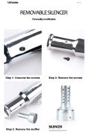 Silenciador De Escape Retro Para Motocicleta 540mm Adecuado Para ADNOH AHAMAY IKUZUS Cafe Racer Bobber Chopper Personalizado - details 2