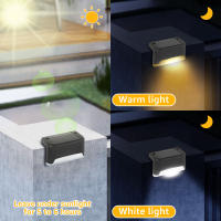 Lámparas Solares LED Para Jardín 4/8/12/16pcs Luz De Escalera Impermeable Decoración De Patio Iluminación Exterior De Pared - details 3