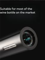 Abreventanas Eléctrico Automático Para Vino Rojo Con Cortador De Sellado Para Cocinas Bares Fiestas - details 4