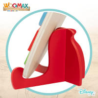 WOOMAX - Reloj didáctico de madera Disney Baby 30 cm, 15 piezas encajables, Mickey y Pluto, juguete educativo para aprender las horas, colores y formas, juega y aprende, +3 años - details 3