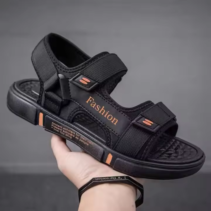 Sandalias De Playa Para Niños Verano Moda Zapatos Ligeros Antideslizantes Suave Comodidad Alta Calidad Bajo Tobillo Hombres - 1