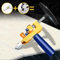 Cortador de Vidrio 2 en 1: cortador de bolas de Vidrio con Rueda Máquina de Corte Manual para abridor de bolas de Vidrio y Cerámica (dorado) - details 3