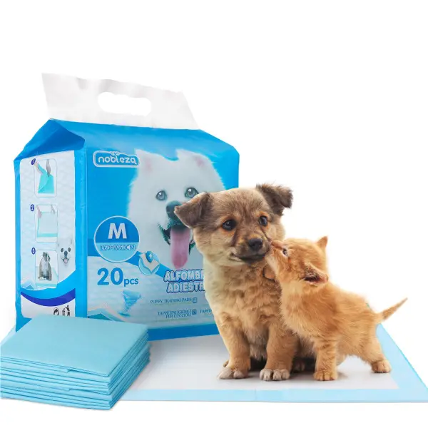 Nobleza - Empapadores perros Alfombrilla higiénica de entrenamiento para perros. Ultraabsorbente 60cm*60cm, 20pcs - 1