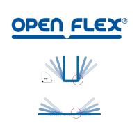 Libreta grapada Oxford tapa de plástico Openflex tamaño folio - Cuadrícula 4x4 - Especial vuelta al cole 2025 - Con Write&Erase en la primera hoja - Disponibles en packs de 3, 5 y 10 unidades servidos en colores surtidos - Ideal para uso escolar - details 2
