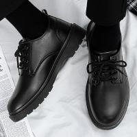 Zapatos Casuales Para Hombre De Cuero Transpirables Con Cordones Hechos a Mano Clásicos De Negocios Moccasins Planos Para La Venta Caliente - details 21