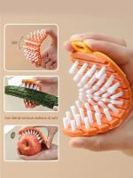 Cepillo De Limpieza Bendecible Para Cocina Y Frutas Hecho De Silicona Y PP Ecológico Y Duradero Herramienta De Limpieza Doméstica - details 4