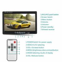 Monitor De Cámara Trasera Para Coche 7 Pulgadas HD Para Camiones Y Remolques 24V Pantalla De Visualización Fácil Instalación - details 2