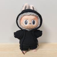 Conjunto De Ropa Para Muñeca Labubu De 17 Cm Color Sólido Hoodie Y Pantalones Accesorios Para Muñecas DIY Regalo Para Coleccionistas De Juguetes - details 4