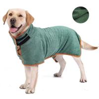 Bata De Baño Para Perros Absorbente Y Secado Rápido Toalla Para Mascotas Adecuada Para Grandes Y Pequeños Perros Y Gatos - details 0