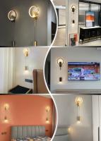 Lámpara De Pared LED Moderna Minimalista Para Dormitorio Y Sala De Estar Iluminación Interior Decorativa De Aluminio Incluye Bombillas - details 7