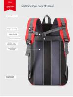 Mochila De Viaje Impermeable De Nylon Para Hombres Y Mujeres Mochila De Escuela Deportiva Al Aire Libre Mochila De Senderismodetails 6