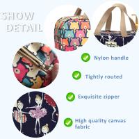 Neceser grande para maquillaje, neceser de viaje, neceser portáril E impermeable, estuche de baño para Mujeres y niños (Oso de color) - details 2