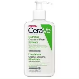 Hydrating Cream-To-Foam Cleanser For Normal To Dry Skin 236 Ml - 1