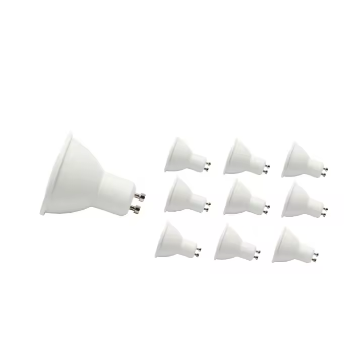 ALPINALUZ  Pack de 10  Bombillas LED GU10 7W 120º SMD2835 770lm  220V No Flicker/Parpadeo - 1