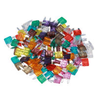 Kit De Fusibles Para Coche Y Camión Mini Blade 100pcs Variedad De Amperajes 40A 3A 5A 7.5A 10A 15A 20A 25A 30A 35A - details 2