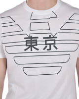 Emporio Armani Camiseta Algodón Hombre Blanco 3Z1T761JPZZ 100 - details 5