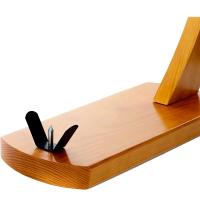 Soporte jamonero de madera pino ,Jamonero Profesional con herrajes ,Jamón ibérico y serrano ,Fabricado en España - details 2