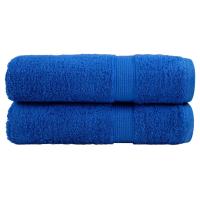 vidaXL Toallas de ducha 2 uds 100% algodón 70x140 cm 600 gsm Color Dorado,  Antracita,  Azul y mas - details 2