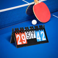 Tablero De Puntuación Deportivo De 2 Dígitos PVC Portátil Para Baloncesto Fútbol Voleibol Tablero De Puntos Giratorio - details 2