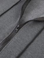 Chaqueta con capucha de dos piezas de otoño e invierno para hombre + mono, traje deportivo informal para hombre - details 4
