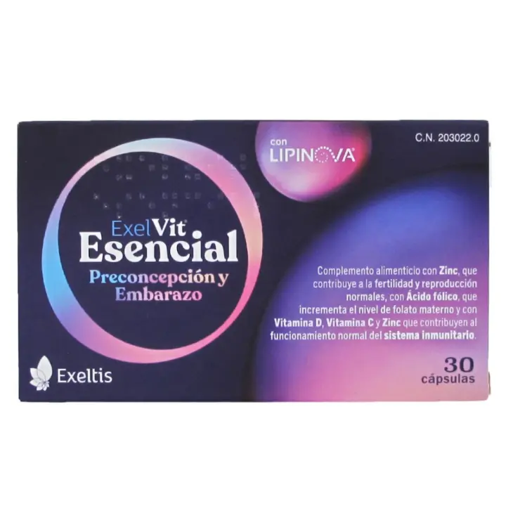 EXELVIT ESENCIAL 30 CAPSULAS - 1