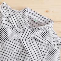 Conjunto De Ropa Para Bebé Niña Con Punto De Luto Top De Manga Larga + Vestido Con Suspensión + Diadema Estilo De Moda Para Otoño Edad 1-4 Años - details 3