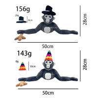 Juguete De Peluche Gorila Polychrome Gorilla Tag Monke Muñeco De Peluche Suave Para Decoración Del Sofa Dibujos Animados Regalos Creativos Para Niños - details 31